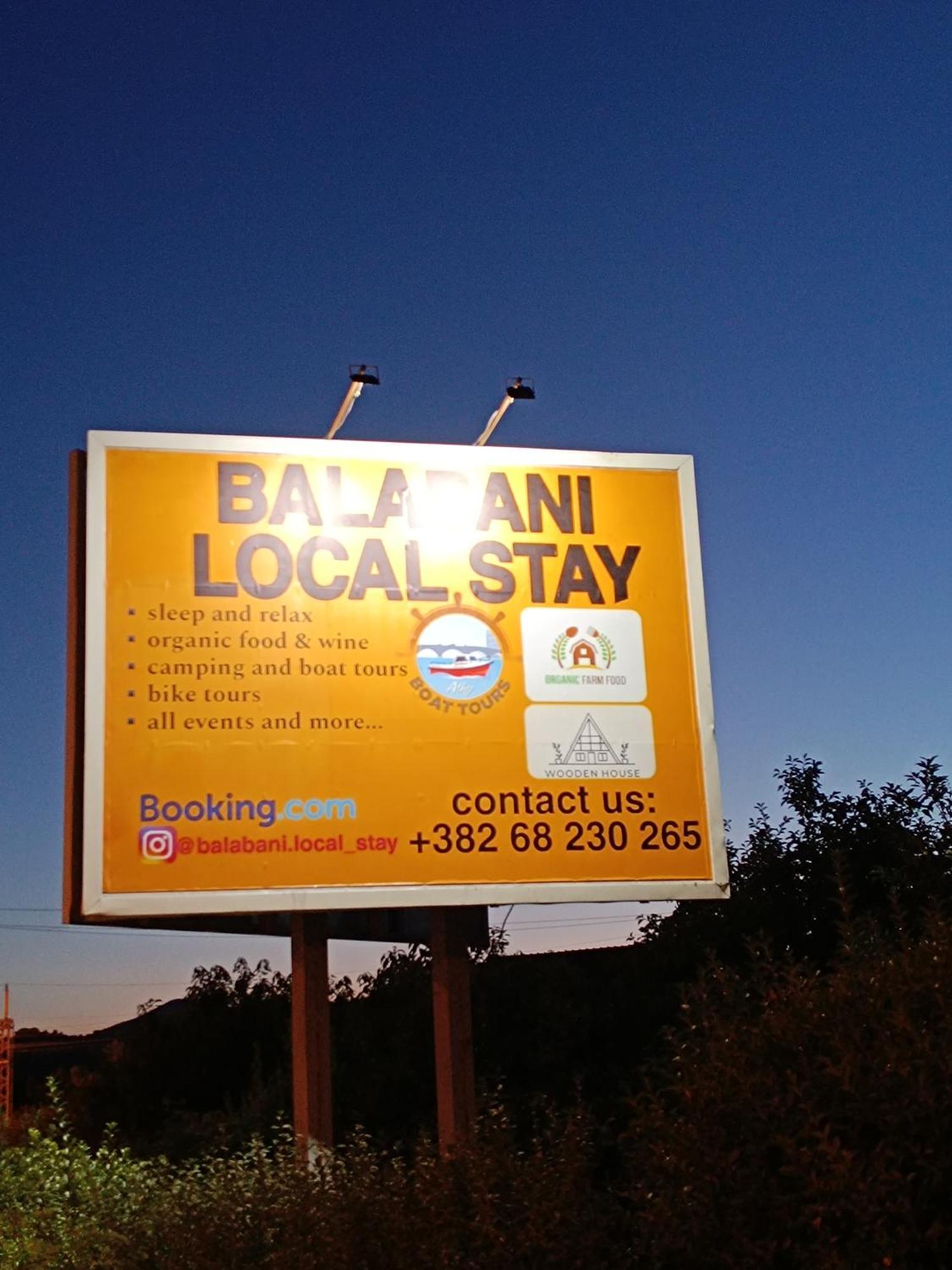 Balabani Local Stay Golubovci Eksteriør bilde